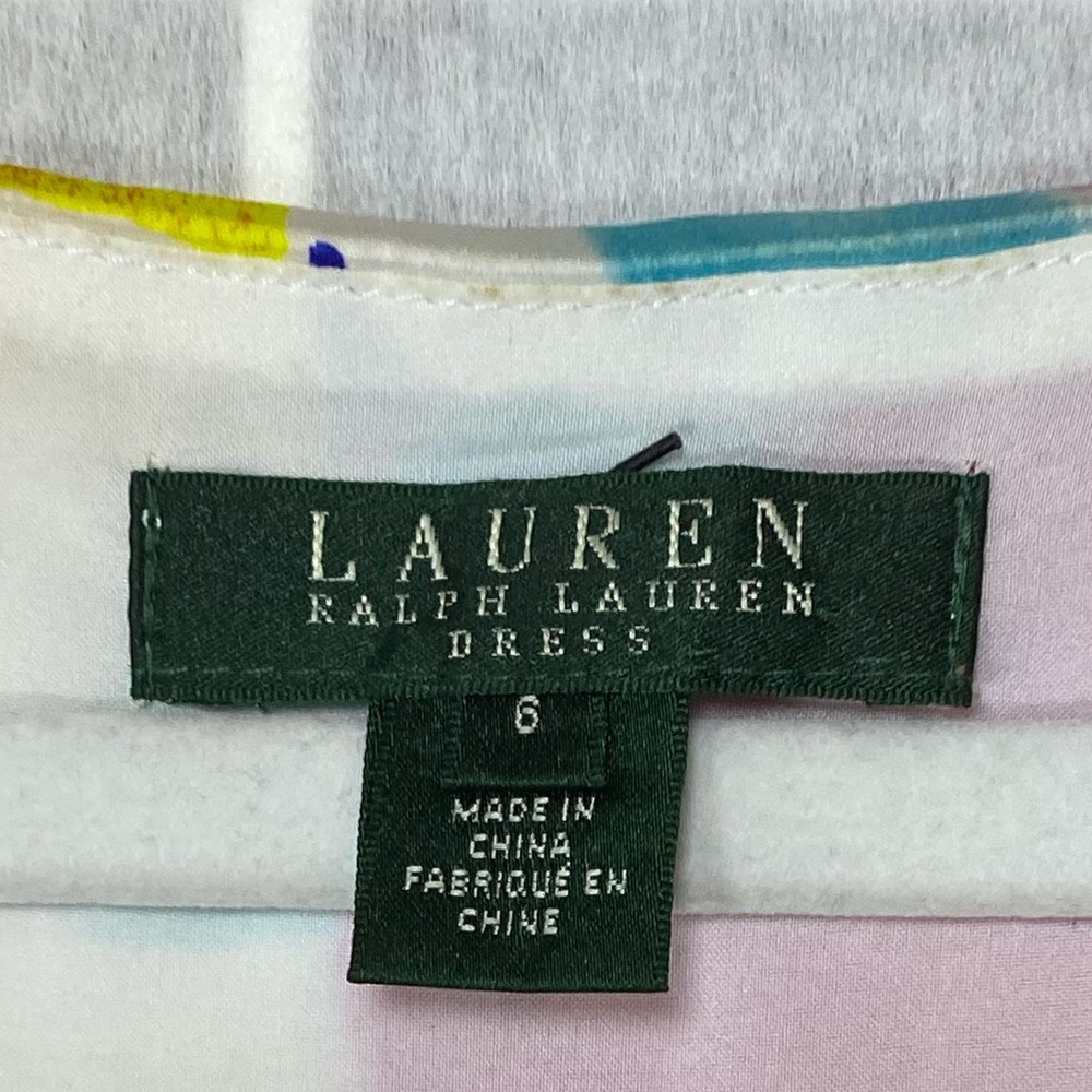 Ralph Lauren Colorful Floral Midi Dress - Picture 5 of 5